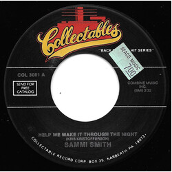 Sammi Smith / The Duals Help Me Make It Through The Night / Stick Shift USED VINYL 7INCH SINGLE REISSUE