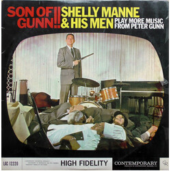 Shelly Manne & His Men Play More Music From Peter Gunn: Son Of Gunn!! Vinyl LP USED