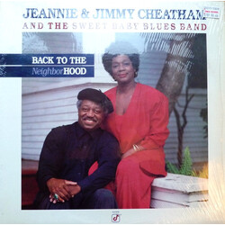 Jeannie & Jimmy Cheatham / The Sweet Baby Blues Band Back To The Neighborhood Vinyl LP USED