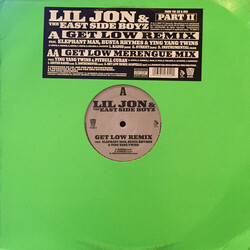 Lil' Jon & The East Side Boyz Get Low (Remix) USED VINYL 12INCH 33 S RPM