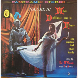 Ed McCurdy When Dalliance Was In Flower And Maidens Lost Their Heads - Volume III Vinyl LP USED