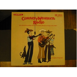 Hank Williams / Roy Acuff / Carson Robison / The Sons Of The Pioneers Country-Western Radio Vinyl LP USED