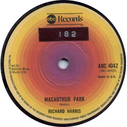 Richard Harris MacArthur Park USED VINYL 7INCH 45 RPM SINGLE