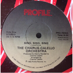 The Charlie Calello Orchestra Sing, Sing, Sing Vinyl 12" USED