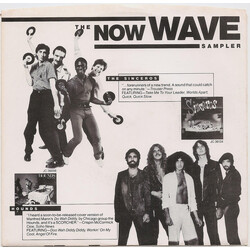 Various The Now Wave Sampler USED VINYL 7INCH 33 S RPM EP PROMO SAMPLER STYRENE