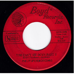 Phil Upchurch Combo You Can't Sit Down USED VINYL 7INCH 45 RPM SINGLE