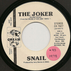 Snail (4) The Joker USED VINYL 7INCH 45 RPM PROMO STYRENE STEREO MONO