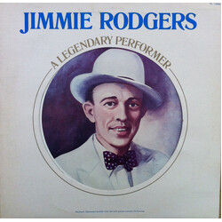 Jimmie Rodgers A Legendary Performer Vinyl LP USED