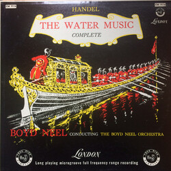 Georg Friedrich Händel / Boyd Neel / The Boyd Neel Orchestra The Water Music Complete Vinyl LP USED
