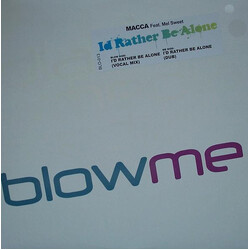 Macca (3) I'd Rather Be Alone VINYL 12" USED