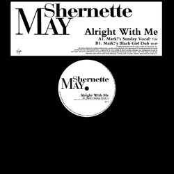 Shernette May All Right With Me USED VINYL 12INCH PROMO