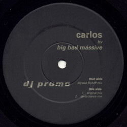 Big Bad Massive Carlos VINYL 12" USED