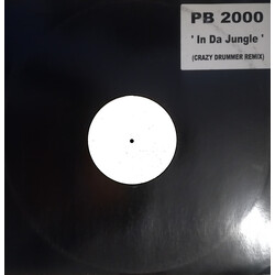PB 2000 In Da Jungle USED VINYL 12INCH PROMO WHITE LABEL