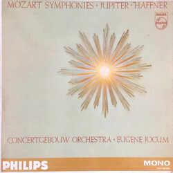 Wolfgang Amadeus Mozart / Concertgebouworkest / Eugen Jochum Symphonies - Jupiter - Haffner Vinyl LP USED