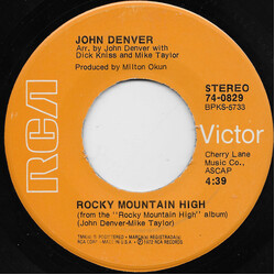 John Denver Rocky Mountain High USED VINYL 7INCH 45 RPM SINGLE STEREO