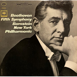 Ludwig van Beethoven / Leonard Bernstein / The New York Philharmonic Orchestra Beethoven: Fifth Symphony Vinyl LP USED
