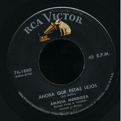 Amalia Mendoza Ahora Que Estas Lejos / En El Vacio USED VINYL 7INCH 45 RPM SINGLE
