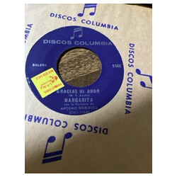 Margarita Padilla / Antonio Bribiesca Gracias Mi Amor / Perdón Madrecita USED VINYL 7INCH 45 RPM