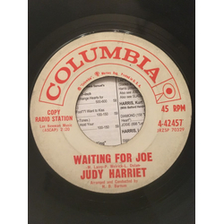 Judy Harriet Waiting For Joe / She’s Got Everything Vinyl 7" USED