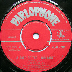 Peter Sellers A Drop Of The Hard Stuff Vinyl 7" USED