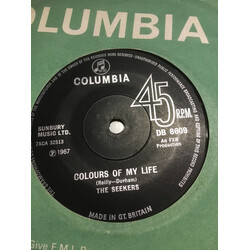 The Seekers Colours Of My Life USED VINYL 7INCH 45 RPM SINGLE