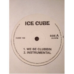 Ice Cube We Be Clubbin USED VINYL 12INCH UNOFFICIAL RELEASE