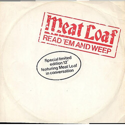 Meat Loaf Read 'Em And Weep Vinyl 12" USED