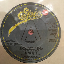 Joan Jett I Love Rock 'N Roll USED VINYL 7INCH 45 RPM SINGLE PROMO STEREO