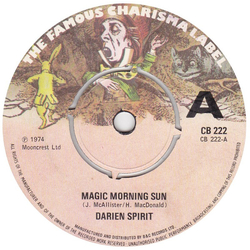 Darien Spirit Magic Morning Sun Vinyl 7" USED