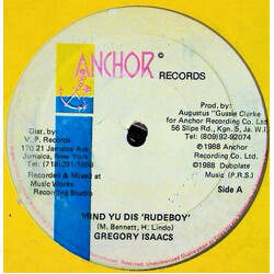 Gregory Isaacs Mind Yu Dis 'Rudeboy' USED VINYL 12INCH