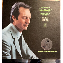 Ludwig van Beethoven / Carlo Maria Giulini / New Philharmonia Orchestra Symphony No. 6 ("Pastorale") / Overture To "Egmont" Vinyl LP USED