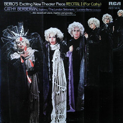 Luciano Berio / Cathy Berberian / London Sinfonietta Recital I (For Cathy) Vinyl LP USED