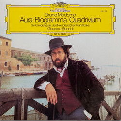 Bruno Maderna / NDR Sinfonieorchester / Giuseppe Sinopoli Aura · Biogramma · Quadrivium Vinyl LP USED