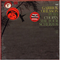 Garrick Ohlsson / Frédéric Chopin The Four Scherzi & F Minor Fantasia Vinyl LP USED