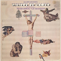 Olivier Messiaen / Peter Serkin / Yuji Takahashi Visions De L'amen (For Two Pianos) Vinyl LP USED