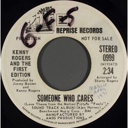 Kenny Rogers & The First Edition Someone Who Cares USED VINYL 7INCH 45 RPM SINGLE PROMO STEREO MONO