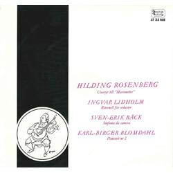 Hilding Rosenberg / Ingvar Lidholm / Sven-Erik Bäck / Karl-Birger Blomdahl Uvertyr Till "Marionetter" / Ritornell För Orkester / Sinfonia Da Camera / 