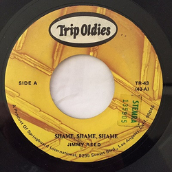Jimmy Reed Shame, Shame, Shame / Bright Lights Big City Vinyl 7" USED