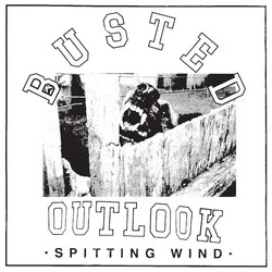 Busted Outlook Spitting Wind USED VINYL 7INCH 45 RPM LIMITED EDITION NUMBERED SPECIAL EDITION WHITE LABEL