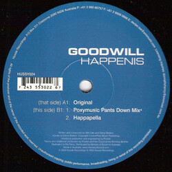 Goodwill Happenis USED VINYL 12INCH
