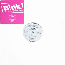 P!NK Get The Party Started VINYL 12" USED