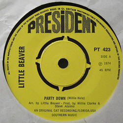 Little Beaver Party Down USED VINYL 7INCH 45 RPM SINGLE