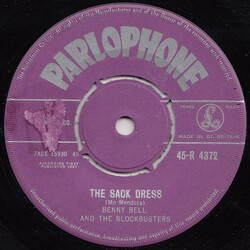 Benny Bell And The Blockbusters The Sack Dress USED VINYL 7INCH 45 RPM SINGLE