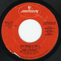 Rod Stewart You Wear It Well / Lost Paraguayos USED VINYL 7INCH 45 RPM SINGLE STYRENE