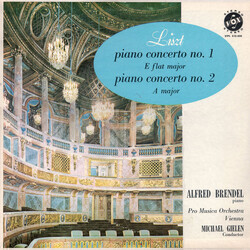 Franz Liszt / Alfred Brendel / Vienna Pro Musica Orchestra / Michael Gielen Piano Concertos Nos. 1 & 2 Vinyl LP USED