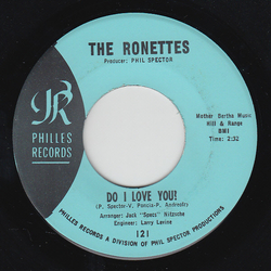 The Ronettes Do I Love You? Vinyl 7" USED
