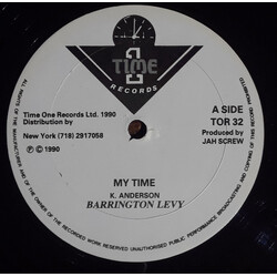 Barrington Levy My Time USED VINYL 12INCH