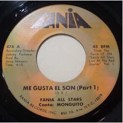 Fania All Stars Me Gusta El Son (Part 1) USED VINYL 7INCH 45 RPM SINGLE