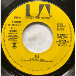 Lee Oskar BLT USED VINYL 7INCH 45 RPM SINGLE PROMO STYRENE STEREO MONO