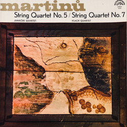 Bohuslav Martinů / Janáček Quartet / Vlach Quartet String Quartet No. 5 / String Quartet No. 7 Vinyl LP USED